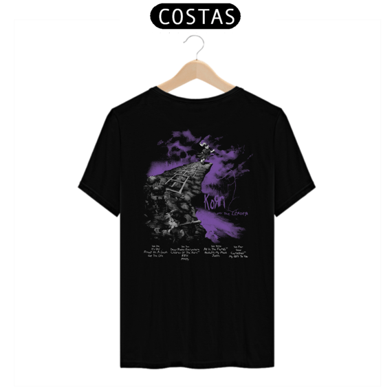 Camiseta Korn Follow The Leader (Estampa nas Costas)