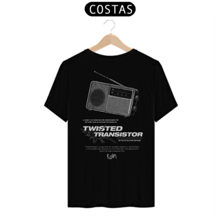 Nome do produto Camiseta Korn Twisted Transistor (Estampa nas Costas)