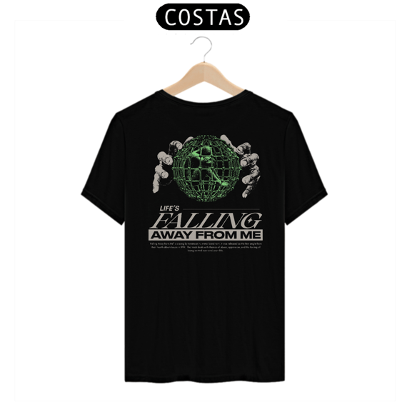 Camiseta Korn Falling Away From Me (Estampa nas Costas)