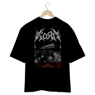 Nome do produto Camiseta Oversized Korn Freak On A Leash (Estampa nas Costas)