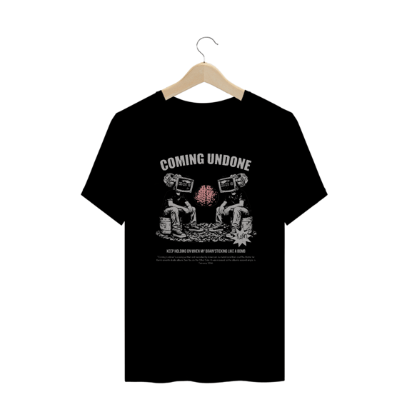 Camiseta Plus Size Korn Coming Undone V2