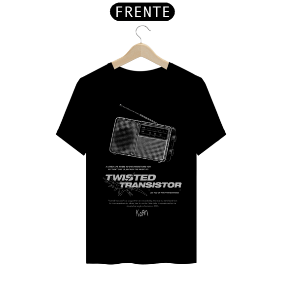 Camiseta Korn Twisted Transistor