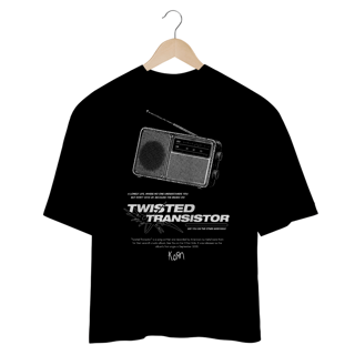 Nome do produto Camiseta Oversized Korn Twisted Transistor