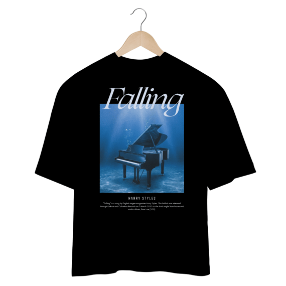 Camiseta Oversized Harry Styles Falling