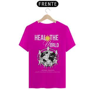 Nome do produto Camiseta Michael Jackson Heal The World