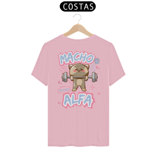 Nome do produto Camiseta Macho Alfa (Estampa Costas)