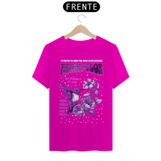 Nome do produto Camiseta Codinome Beija-Flor