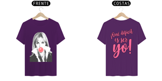 Nome do produto Camiseta Mia Colucci (Estampa Frente e Costas)
