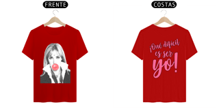 Nome do produto Camiseta Mia Colucci (Estampa Frente e Costas)