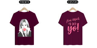 Nome do produto Camiseta Mia Colucci (Estampa Frente e Costas)