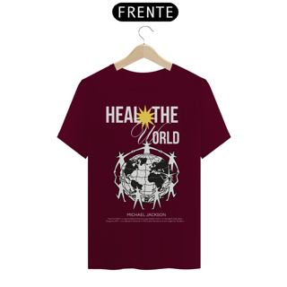 Nome do produto Camiseta Michael Jackson Heal The World