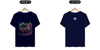 Nome do produto Camisa Fliperama Anos 80