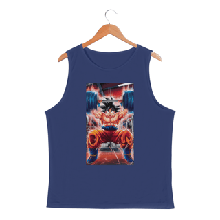 Nome do produto Regata Goku na academia