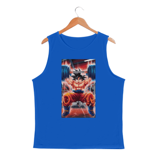 Nome do produto Regata Goku na academia