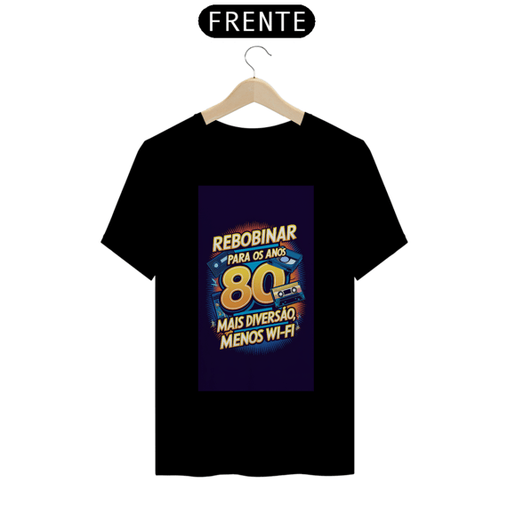 Camisa  Rebobinar Anos 80