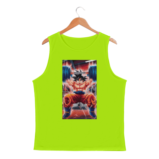 Nome do produto Regata Goku na academia