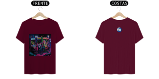 Nome do produto Camisa Fliperama Anos 80