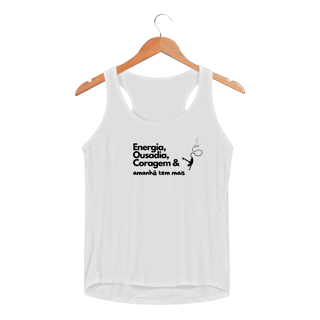 Nome do produto Energia e Ousadia Regata_DryFit