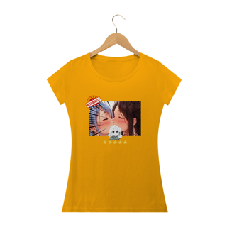 Nome do produto anime , manga, meme, comic , yuri, camisa feminina