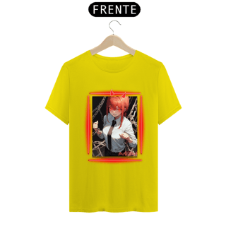 Nome do produto Camisa Masculina Chainsaw man Makima anime character Control Demon