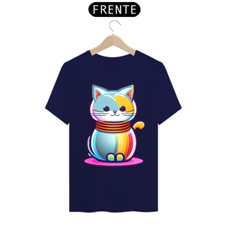 Nome do produto Cat miaw, Gato de virdro, Vetor, Colorido