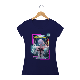 Nome do produto camisa feminina Anime , Girl, Cyberpunk , Lucy