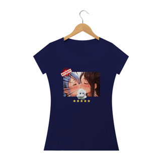 Nome do produto anime , manga, meme, comic , yuri, camisa feminina