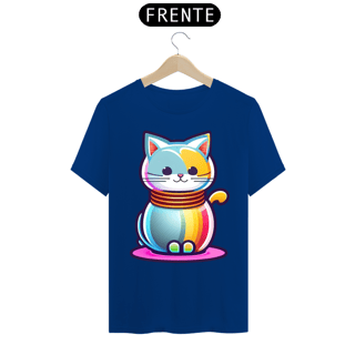 Nome do produto Cat miaw, Gato de virdro, Vetor, Colorido