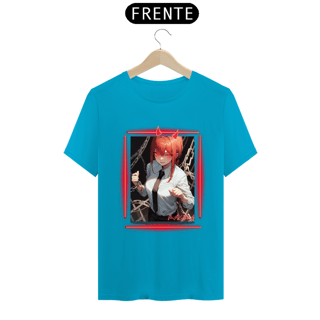 Nome do produto Camisa Masculina Chainsaw man Makima anime character Control Demon