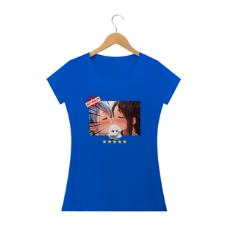 Nome do produto anime , manga, meme, comic , yuri, camisa feminina