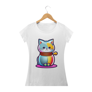 Cat miaw, Gato de vidro, vetor, colorido