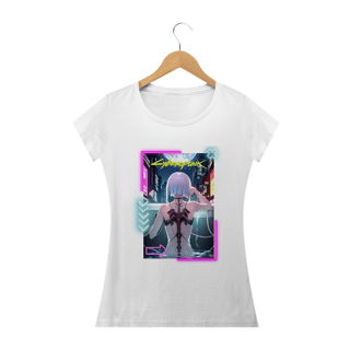 Nome do produto camisa feminina Anime , Girl, Cyberpunk , Lucy