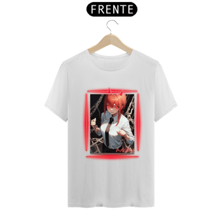 Nome do produto Camisa Masculina Chainsaw man Makima anime character Control Demon