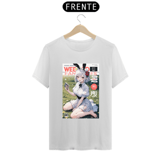 Nome do produto camisa masculina anime art, magazine cover, anime girl 