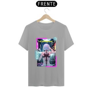 Nome do produto camisa masculina Anime , Girl, Cyberpunk , Lucy