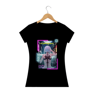 Nome do produto camisa feminina Anime , Girl, Cyberpunk , Lucy
