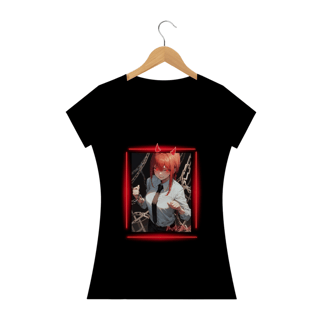 Nome do produto Camisa Femina  Chainsaw man Makima anime character Control Demon