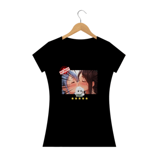 Nome do produto anime , manga, meme, comic , yuri, camisa feminina