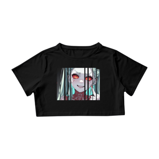Nome do produto cropped cyberpunk, rebecca, +18, hentai, anime