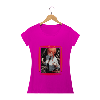 Nome do produto Camisa Femina  Chainsaw man Makima anime character Control Demon