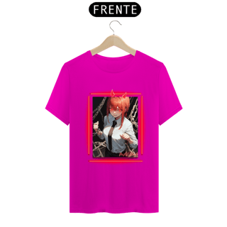 Nome do produto Camisa Masculina Chainsaw man Makima anime character Control Demon