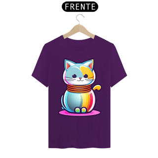 Nome do produto Cat miaw, Gato de virdro, Vetor, Colorido