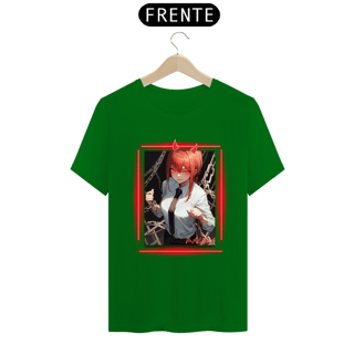 Nome do produto Camisa Masculina Chainsaw man Makima anime character Control Demon