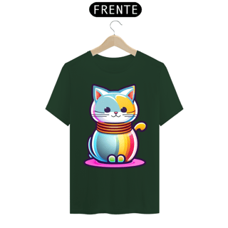 Nome do produto Cat miaw, Gato de virdro, Vetor, Colorido