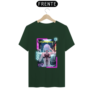 Nome do produto camisa masculina Anime , Girl, Cyberpunk , Lucy