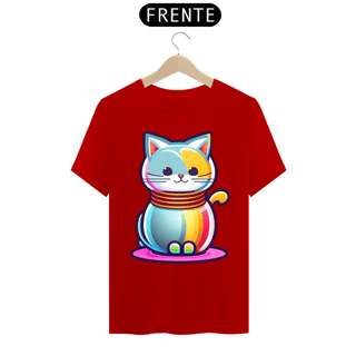 Nome do produto Cat miaw, Gato de virdro, Vetor, Colorido