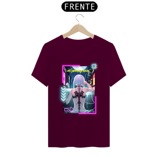Nome do produto camisa masculina Anime , Girl, Cyberpunk , Lucy