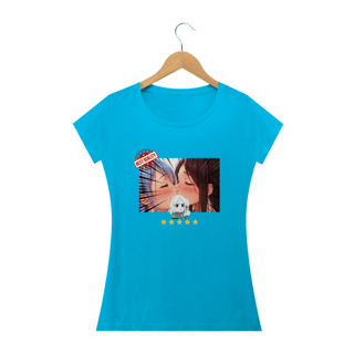 Nome do produto anime , manga, meme, comic , yuri, camisa feminina