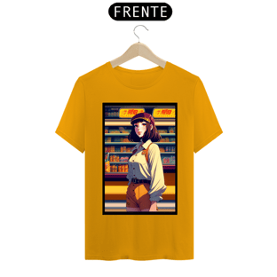 Nome do produtoIn the style of 90's vintage. anime art of a model