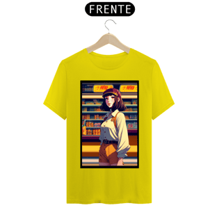 Nome do produtoIn the style of 90's vintage. anime art of a model